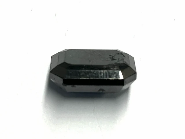 Diamant - 20.50 carat natuurlijke grote zwarte diamant (gecertificeerd) - afbeelding 2 van  4