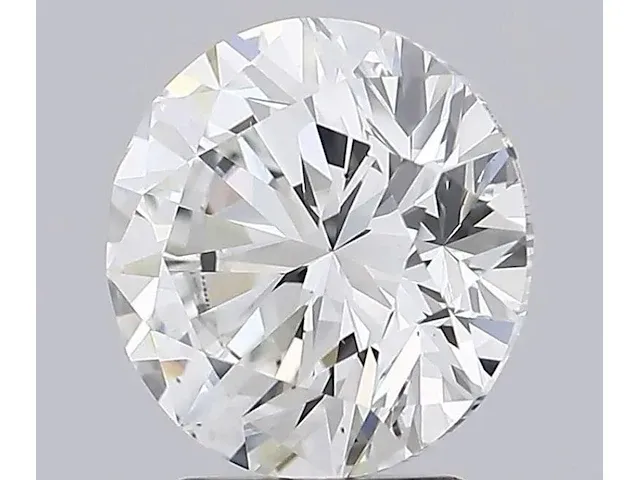 Diamant - 2.06 karaat briljant diamant (gecertificeerd) - afbeelding 1 van  3