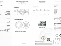 Diamant - 2.06 karaat briljant diamant (gecertificeerd) - afbeelding 3 van  3