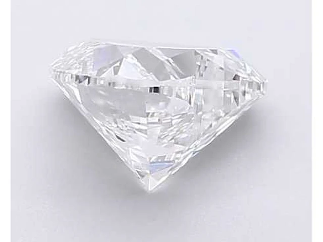 Diamant - 2.08 carat hart vorm geslepen diamant (gecertificeerd) - afbeelding 2 van  3