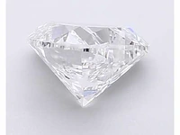 Diamant - 2.08 carat hart vorm geslepen diamant (gecertificeerd) - afbeelding 2 van  3