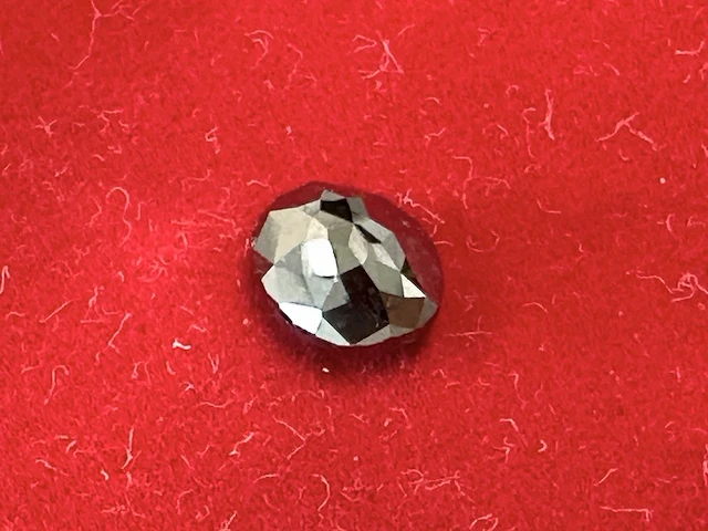 Diamant - 2.13 carat echte natuurlijke zwarte diamant in ovaal vorm (gecertificeerd) - afbeelding 2 van  6