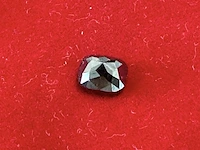 Diamant - 2.21 carat echte natuurlijke zwarte diamant in kussen vorm (gecertificeerd) - afbeelding 3 van  3
