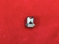 Diamant - 2.39 carat echte natuurlijke zwarte diamant in smaragd vorm (gecertificeerd) - afbeelding 3 van  5