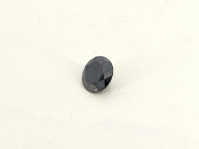Diamant - 2.51 carat echte natuurlijke zwarte diamant (gecertificeerd) - afbeelding 2 van  5