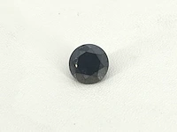 Diamant - 2.55 carat echte natuurlijke zwarte diamant (gecertificeerd) - afbeelding 1 van  3