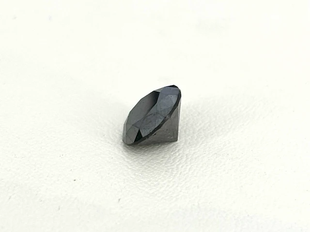 Diamant - 2.55 carat echte natuurlijke zwarte diamant (gecertificeerd) - afbeelding 3 van  3