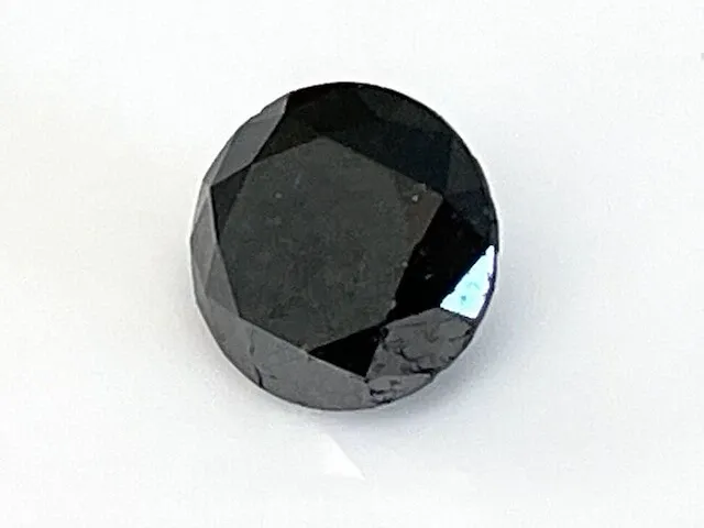 Diamant - 2.70 karaat echte natuurlijke zwarte diamant - afbeelding 1 van  3