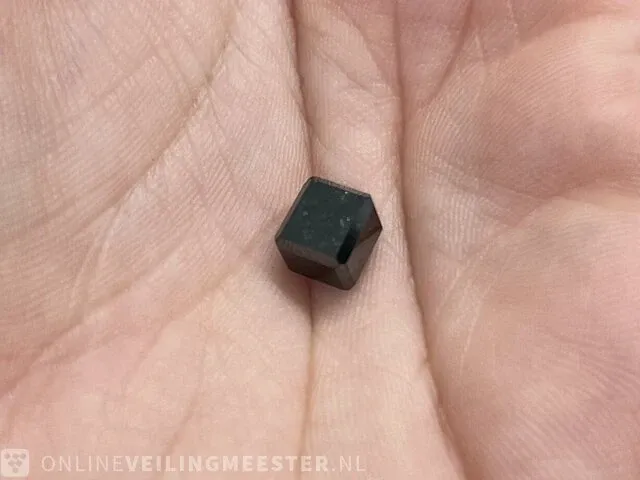 Diamant - 2.81 karaat echte natuurlijke zwarte diamant - afbeelding 2 van  3