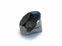 Diamant - 2.88 carat echte natuurlijke zwarte diamant (gecertificeerd) - afbeelding 2 van  5