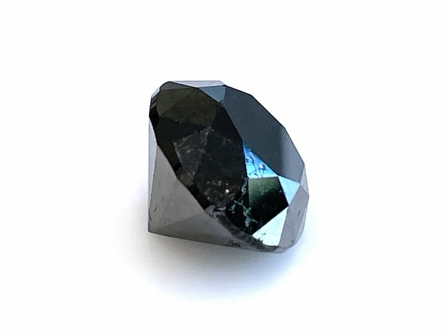 Diamant - 2.88 carat natuurlijke zwarte diamant (gecertificeerd) - afbeelding 3 van  5