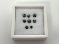 Diamant - 2.90 carat zwarte natuurlijke diamant - afbeelding 1 van  4