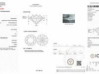 Diamant - 3.00 karaat briljant geslepen diamant (gecertificeerd) - afbeelding 3 van  5