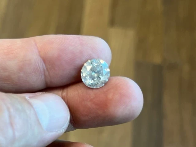 Diamant - 3.01 carat diamant (gecertificeerd) - afbeelding 3 van  6