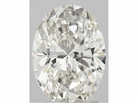 Diamant - 3.01 carat ovaal geslepen geslepen diamant (gecertificeerd) - afbeelding 1 van  3