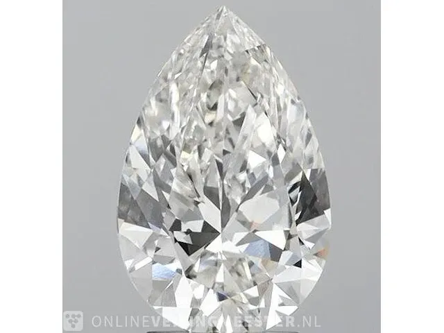 Diamant - 3.05 karaat diamant (gecertificeerd) - afbeelding 1 van  2