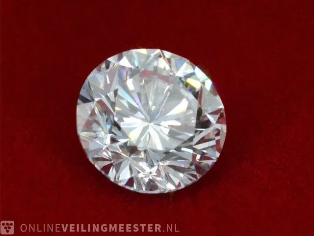 Diamant - 3.06 karaat briljant diamant (igi gecertificeerd) - afbeelding 1 van  4