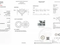 Diamant - 3.06 karaat briljant diamant (igi gecertificeerd) - afbeelding 3 van  4