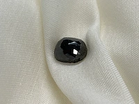 Diamant - 3.16 carat echte natuurlijke zwarte diamant (gecertificeerd) - afbeelding 1 van  2
