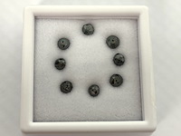 Diamant - 3.80 carat zwarte natuurijke diamant