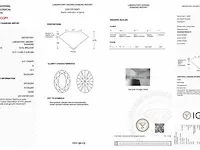 Diamant - 4.01 karaat diamant (igi gecertificeerd) - afbeelding 3 van  4