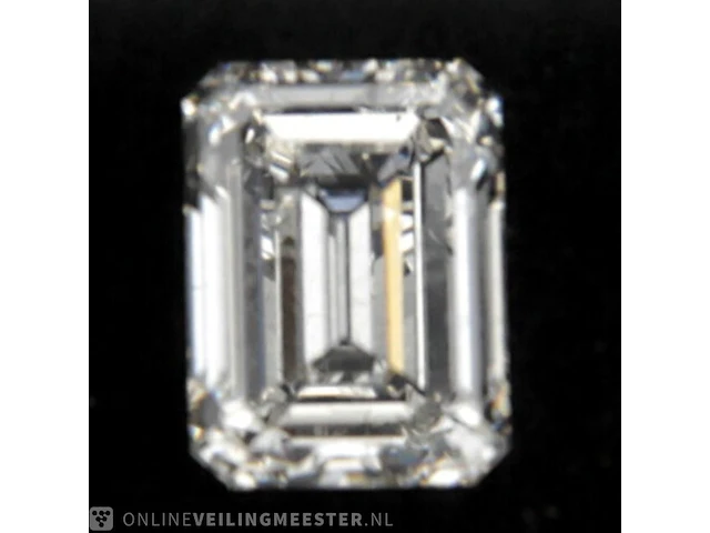 Diamant - 4.02 karaat emerald geslepen diamant ( igi gecertificeerd ), lab grown - afbeelding 5 van  6