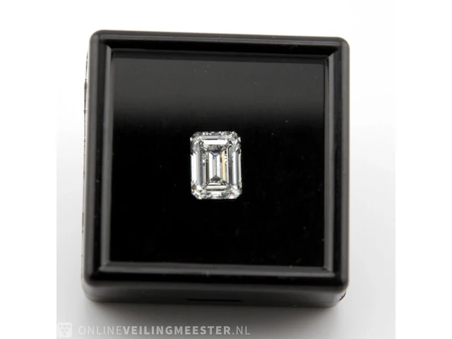 Diamant - 4.02 karaat emerald geslepen diamant ( igi gecertificeerd ), lab grown - afbeelding 6 van  6
