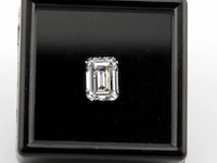 Diamant - 4.02 karaat emerald geslepen diamant ( igi gecertificeerd ), lab grown - afbeelding 6 van  6