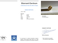 Diamant - 4.40 carat ruwe diamant - oktaeder vorm - afbeelding 3 van  3