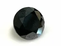 Diamant - 4.46 karaat echte natuurlijke zwarte diamant (gecertificeerd) - afbeelding 1 van  4
