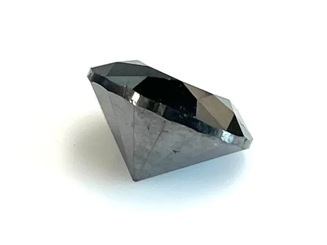 Diamant - 4.46 karaat echte natuurlijke zwarte diamant (gecertificeerd) - afbeelding 2 van  4