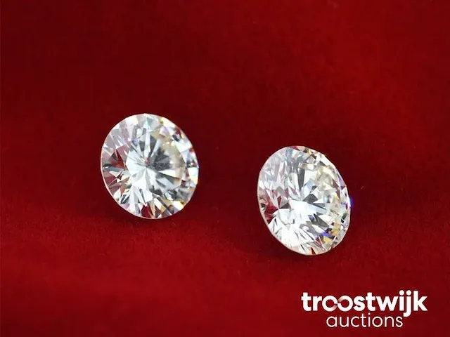 Diamant - 4.53 karaat natuurlijke briljant diamant - afbeelding 2 van  3