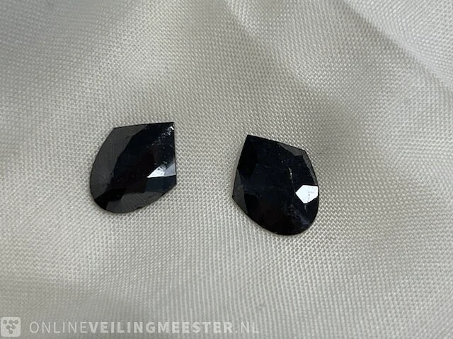Diamant - 4.61 karaat echte natuurlijke zwarte diamant (gecertificeerd) - afbeelding 1 van  3