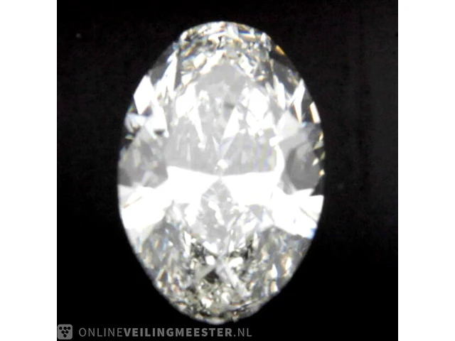 Diamant - 5.01 karaat ovaal geslepen diamant ( igi gecertificeerd ), lab grown - afbeelding 6 van  7