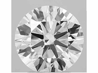 Diamant - 5.02 carat briljant geslepen diamant (gecertificeerd)