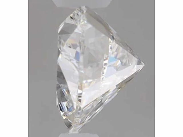 Diamant - 5.02 carat hart vorm geslepen diamant (gecertificeerd) - afbeelding 2 van  3