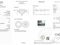 Diamant - 5.10 karaat diamant (gecertificeerd) - afbeelding 3 van  3