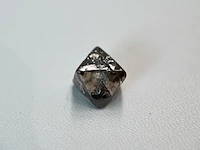 Diamant - 7.02 carat carat echte ruwe diamant - oktaeder vorm - afbeelding 1 van  5