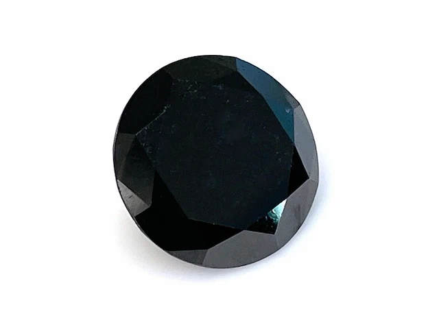 Diamant - 7.58 carat echte echte natuurlijke zwarte diamant (gecertificeerd) - afbeelding 1 van  2