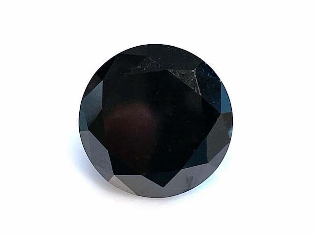 Diamant - 7.58 carat echte echte natuurlijke zwarte diamant (gecertificeerd) - afbeelding 2 van  2