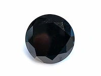 Diamant - 7.58 carat echte echte natuurlijke zwarte diamant (gecertificeerd) - afbeelding 2 van  2
