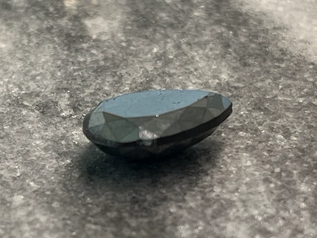 Diamant - 9.98 carat natuurlijke zwarte diamant - afbeelding 3 van  5