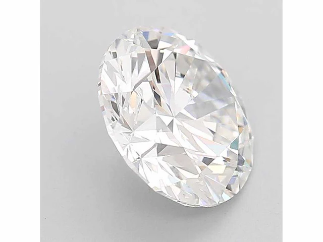 Diamant - circa 0,5 carat - briljant geslepen diamant (gecertificeerd) - afbeelding 3 van  5