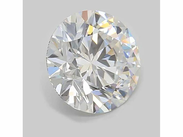 Diamant - circa 0,5 carat - briljant geslepen diamant (gecertificeerd) - afbeelding 4 van  5