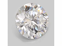 Diamant - circa 0,70 carat - briljant geslepen diamant (gecertificeerd) - afbeelding 2 van  6