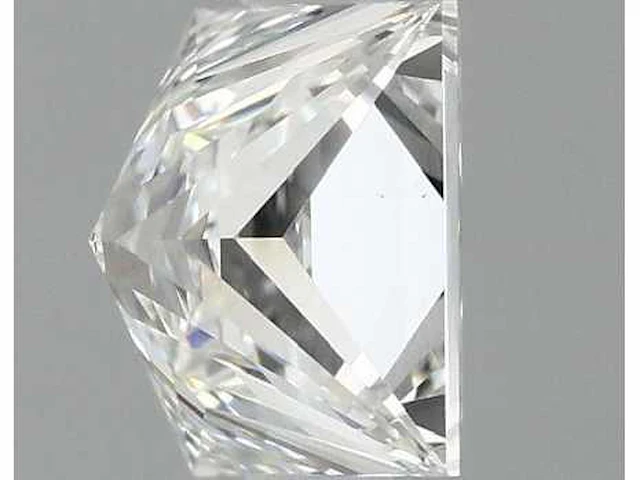 Diamant - circa 0,70 carat - princess geslepen diamant (gecertificeerd) - afbeelding 3 van  8