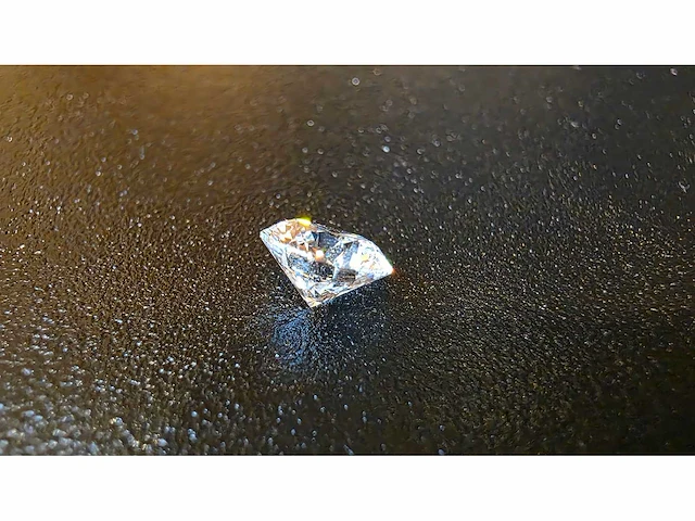 Diamant - circa 1,00 carat - briljant geslepen diamant (if)(gecertificeerd) - afbeelding 3 van  10