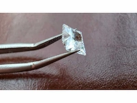 Diamant - circa 1,00 carat - flower cut geslepen diamant (gecertificeerd) - afbeelding 8 van  10