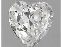 Diamant - circa 1,00 carat - heart geslepen diamant (gecertificeerd) - afbeelding 6 van  8