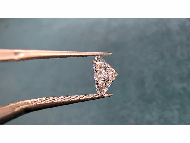 Diamant - circa 1,00 carat - heart geslepen diamant (gecertificeerd) - afbeelding 8 van  11